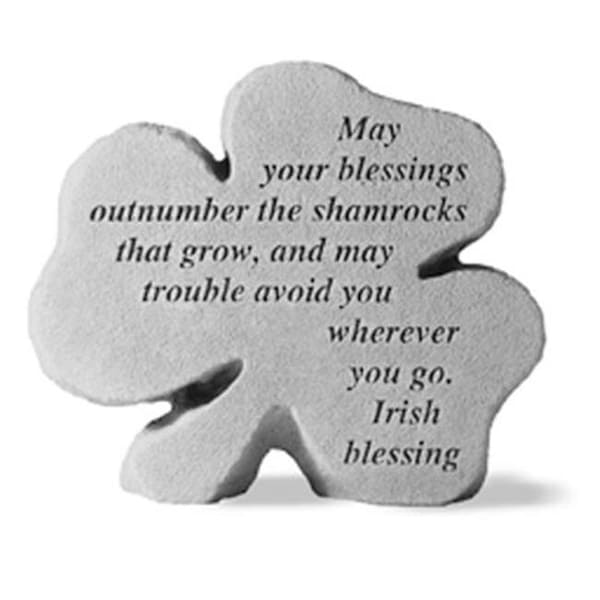 Kay Berry Inc Kay Berry- Inc. 88520 May Your Blessings Outnumber - Garden Accent - 6.75 Inches x 6 Inches 88520 - main